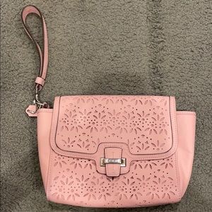 Coach Pink Large Wristlet